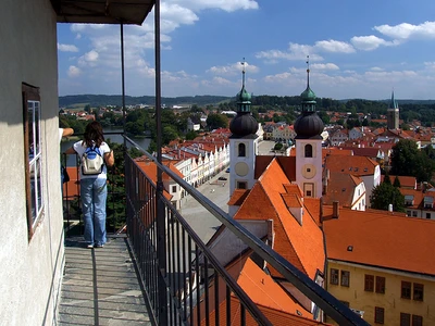 View of the square from the tower of St. James Church